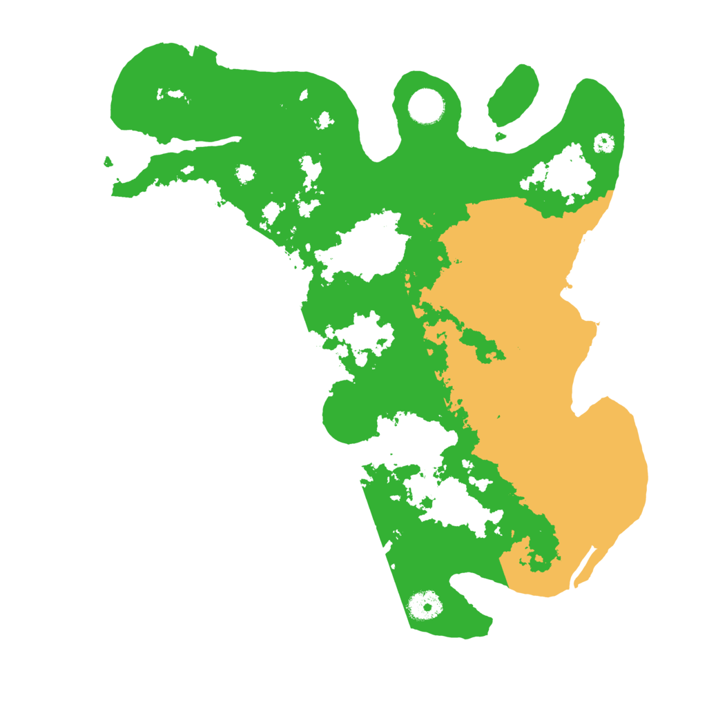 Biome Rust Map: Procedural Map, Size: 3500, Seed: 1306719920