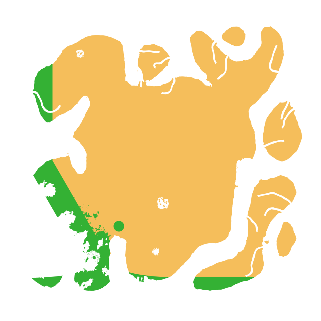 Biome Rust Map: Procedural Map, Size: 4000, Seed: 65535