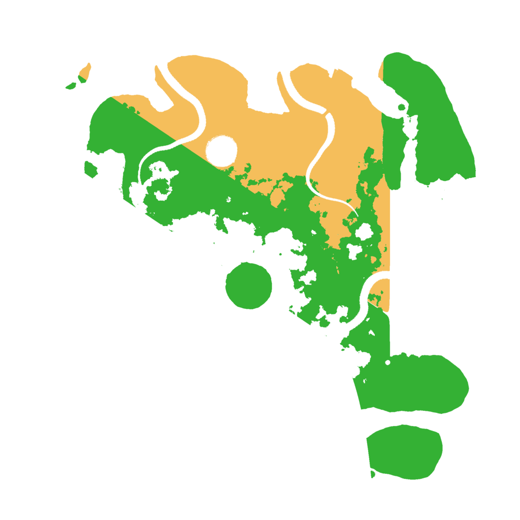 Biome Rust Map: Procedural Map, Size: 3000, Seed: 783