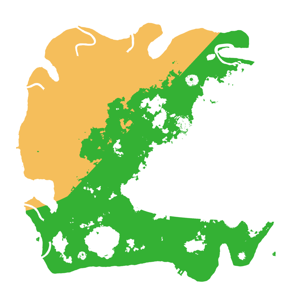 Biome Rust Map: Procedural Map, Size: 3700, Seed: 1768883478