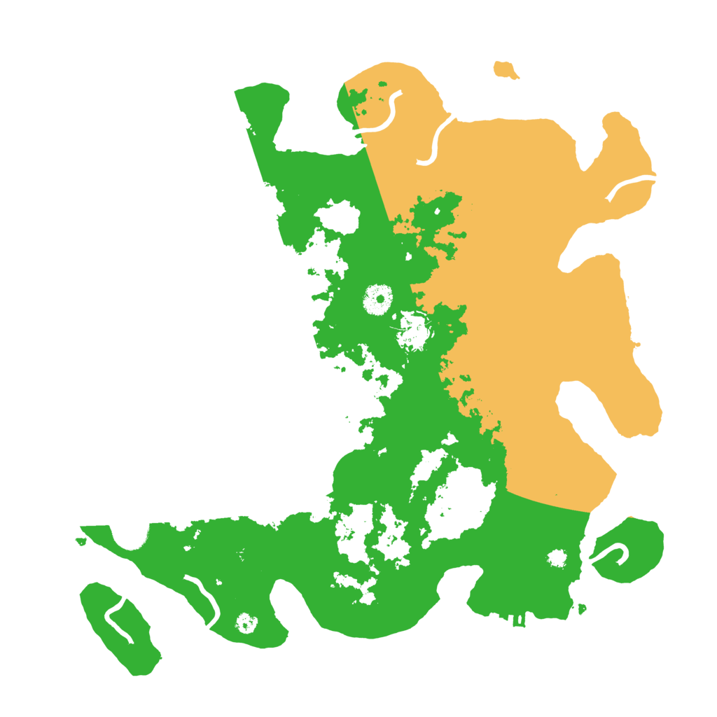 Biome Rust Map: Procedural Map, Size: 3550, Seed: 1419157172