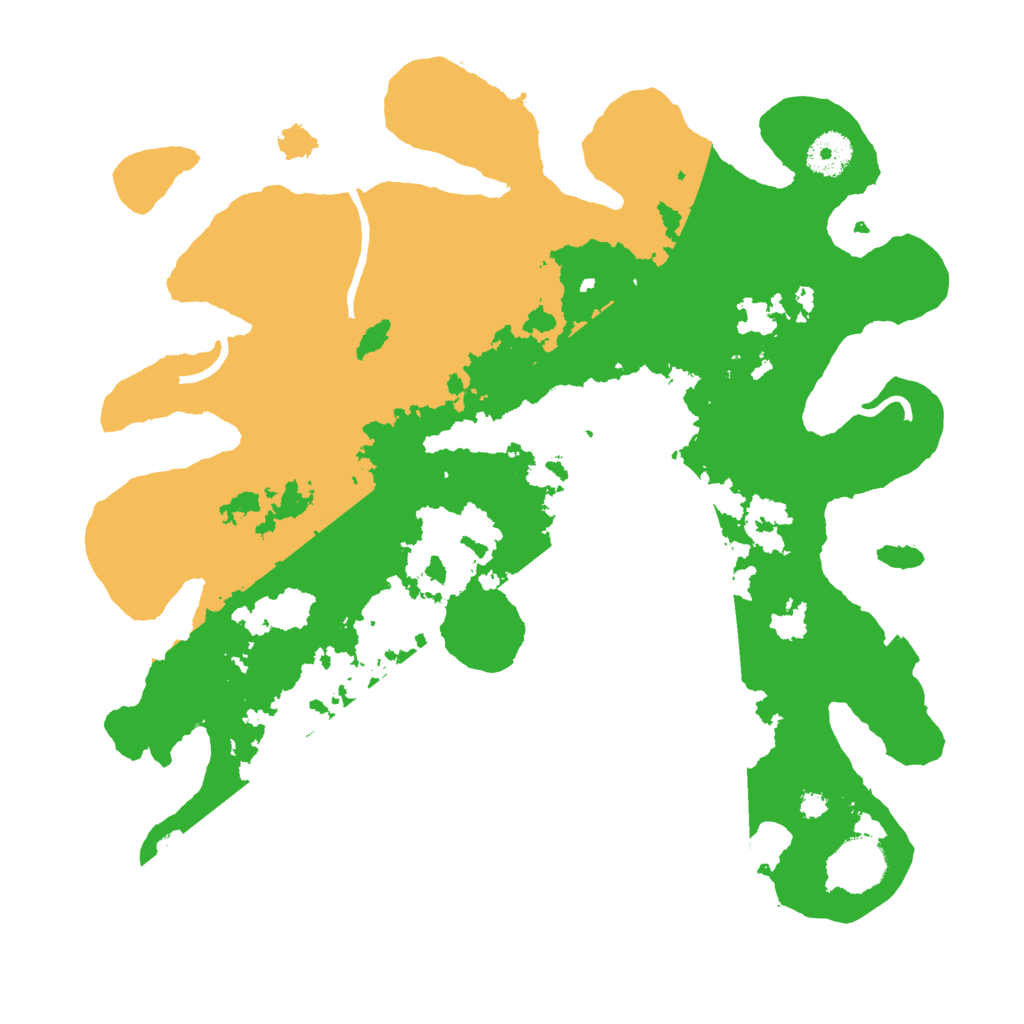 Biome Rust Map: Procedural Map, Size: 3500, Seed: 330875580