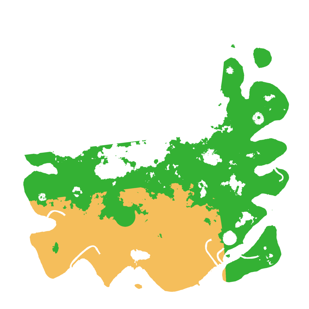 Biome Rust Map: Procedural Map, Size: 4000, Seed: 5165