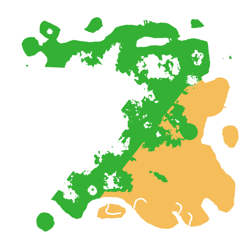 Biome Rust Map: Procedural Map, Size: 4000, Seed: 846532