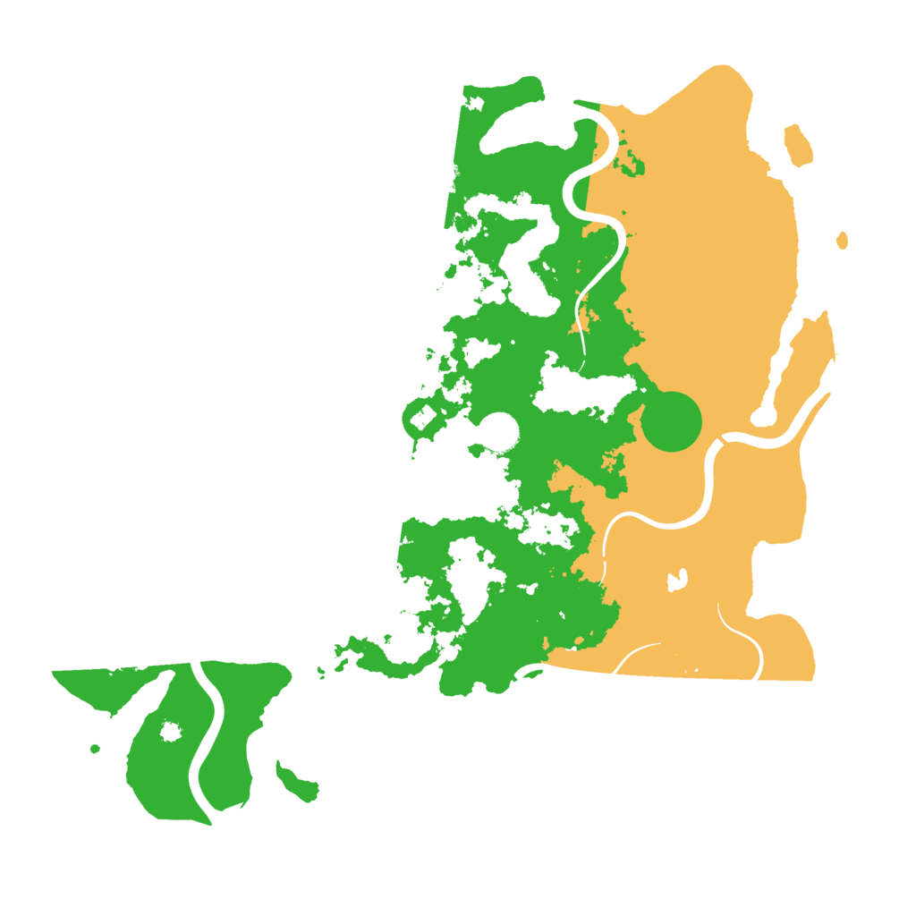 Biome Rust Map: Procedural Map, Size: 4000, Seed: 721