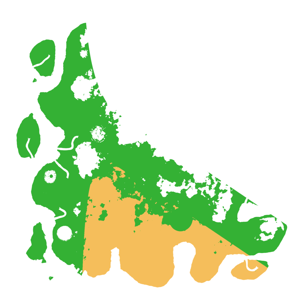 Biome Rust Map: Procedural Map, Size: 3700, Seed: 62895114