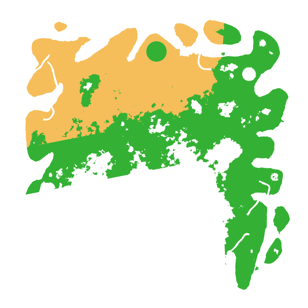 Biome Rust Map: Procedural Map, Size: 4000, Seed: 1223456