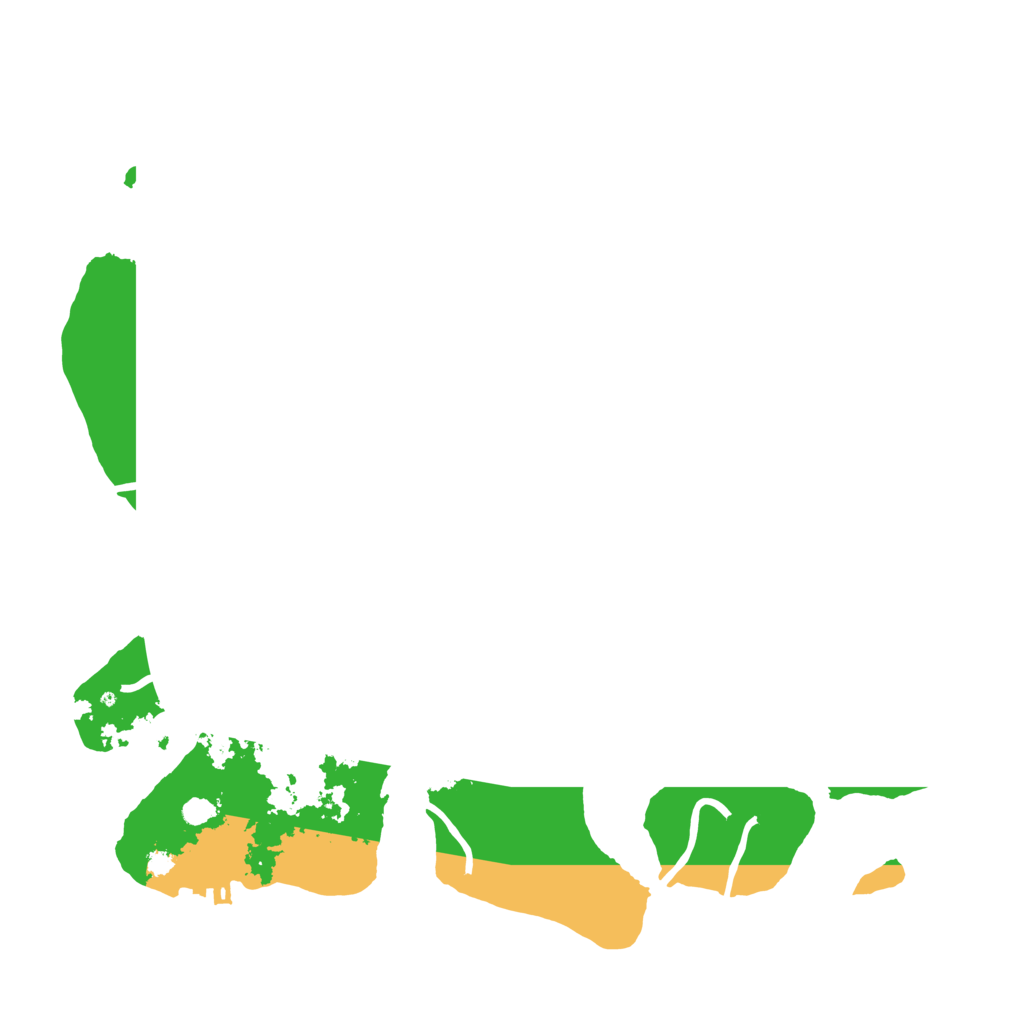 Biome Rust Map: Procedural Map, Size: 3500, Seed: 20850348