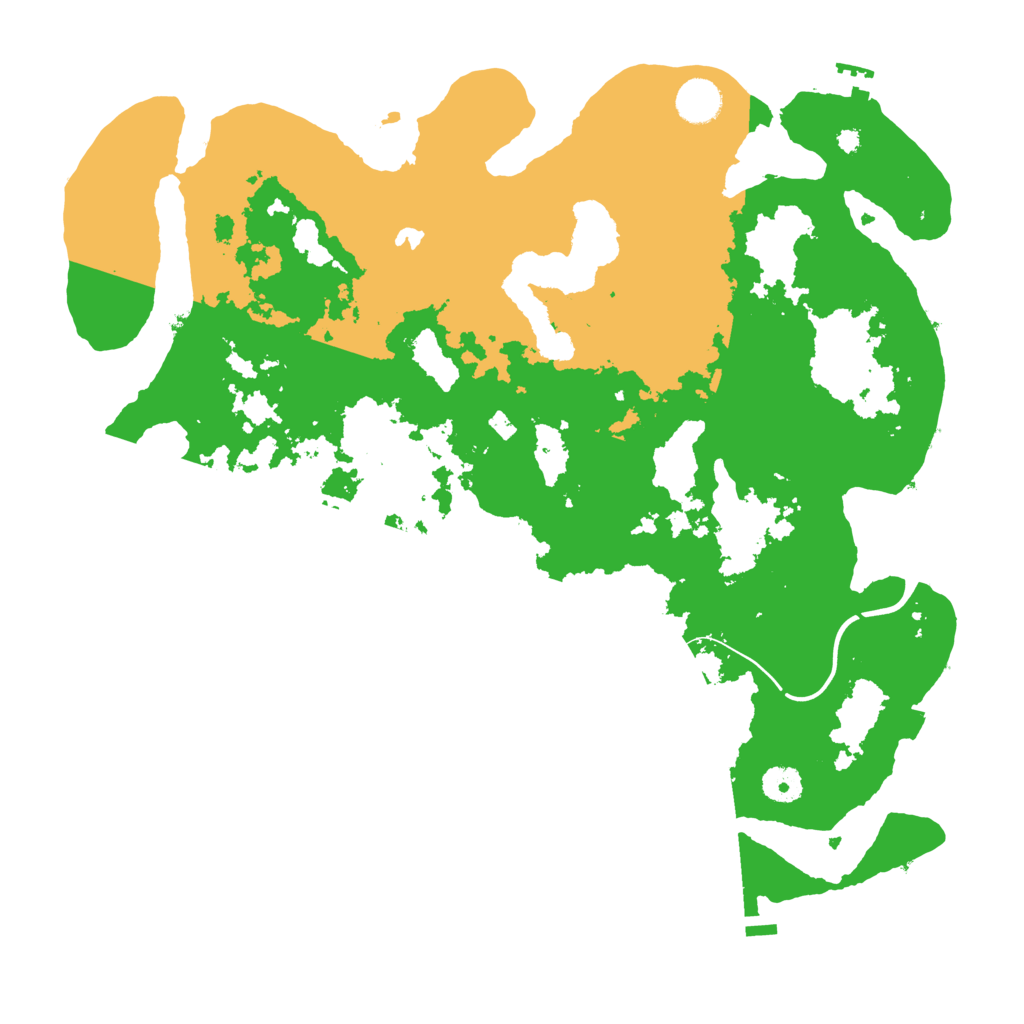 Biome Rust Map: Procedural Map, Size: 4000, Seed: 1627930902