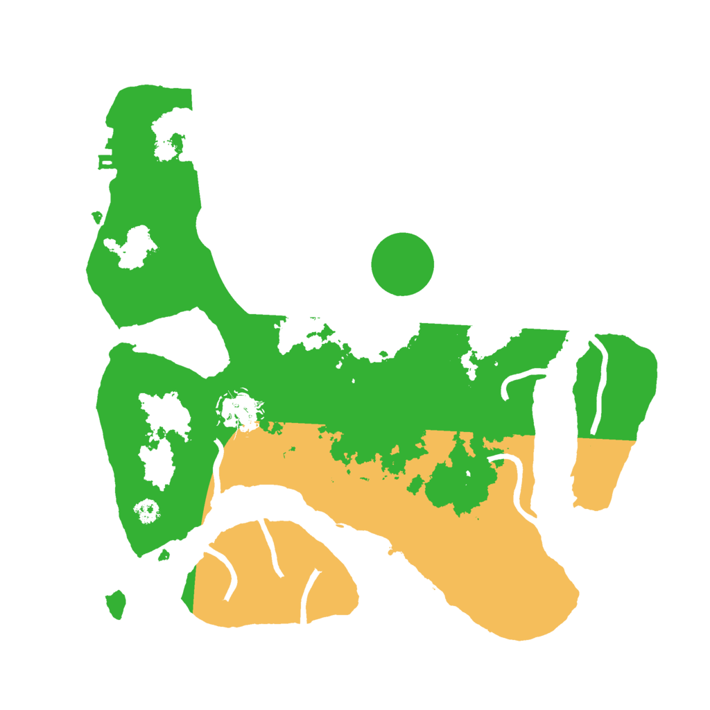 Biome Rust Map: Procedural Map, Size: 3000, Seed: 1957528335