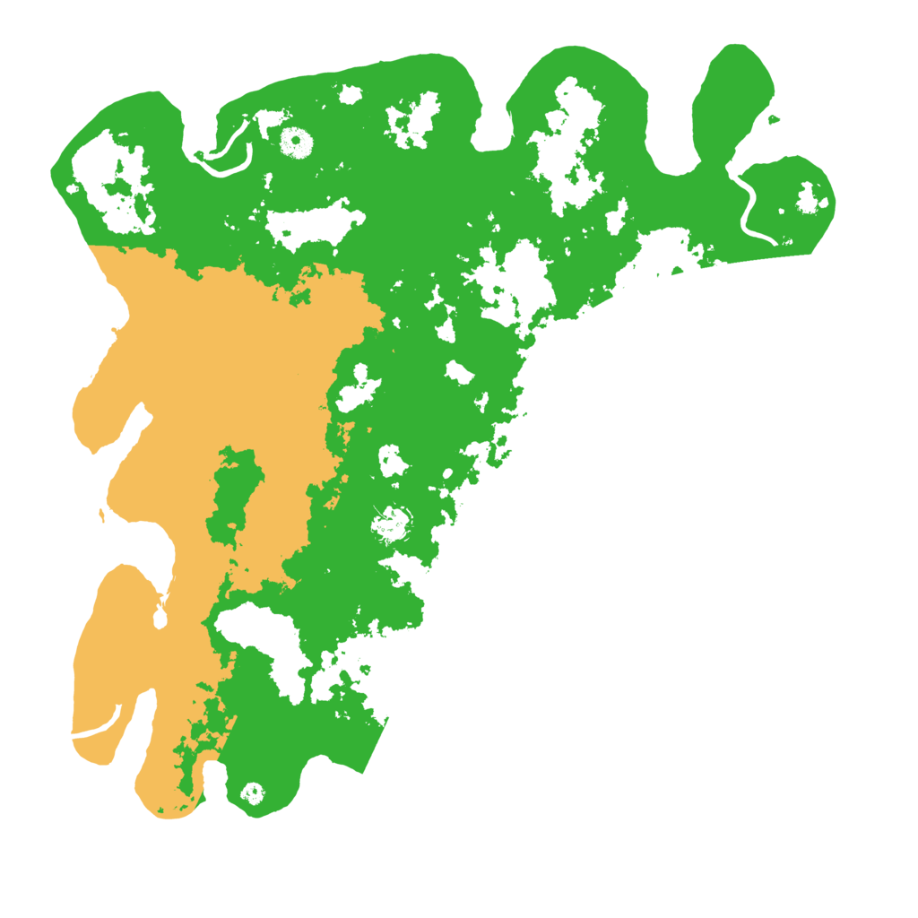 Biome Rust Map: Procedural Map, Size: 4250, Seed: 23652