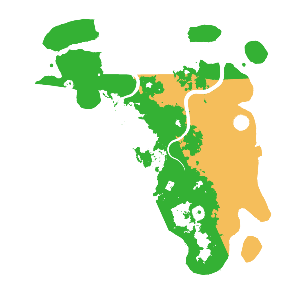 Biome Rust Map: Procedural Map, Size: 3300, Seed: 1759