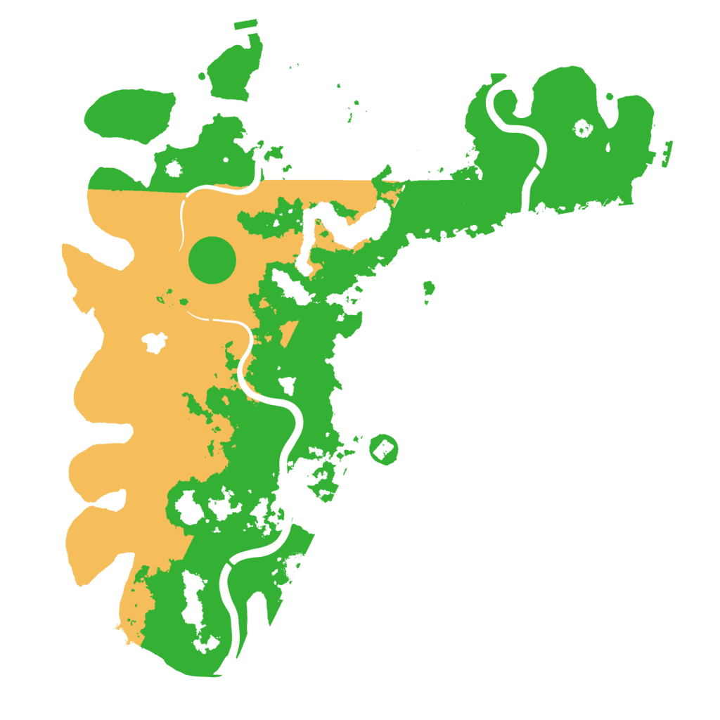 Biome Rust Map: Procedural Map, Size: 4000, Seed: 455456413