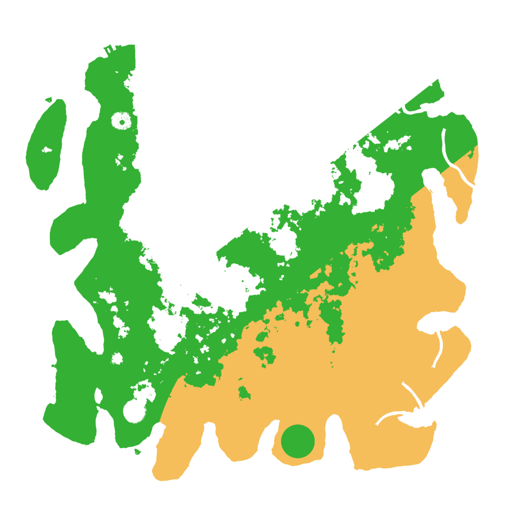 Biome Rust Map: Procedural Map, Size: 4000, Seed: 546346347