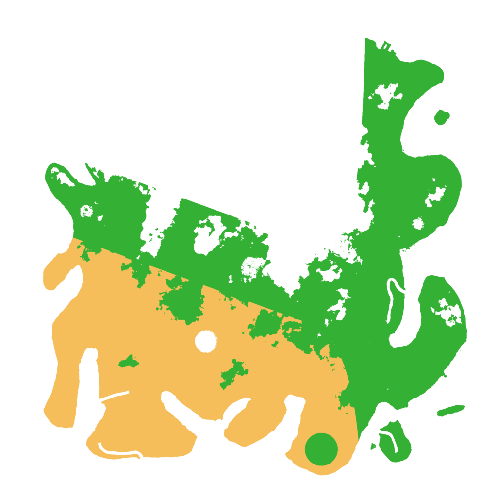 Biome Rust Map: Procedural Map, Size: 4000, Seed: 233