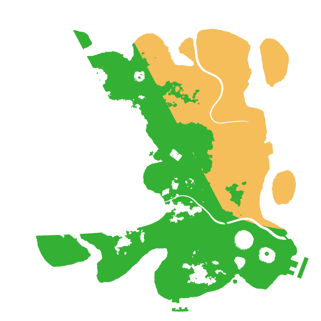 Biome Rust Map: Procedural Map, Size: 3000, Seed: 287985
