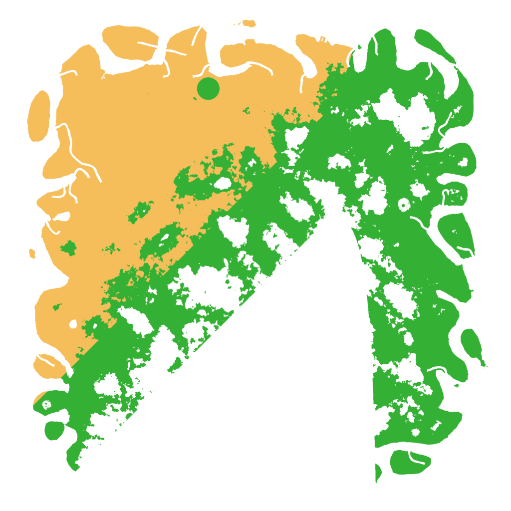 Biome Rust Map: Procedural Map, Size: 6000, Seed: 2348998