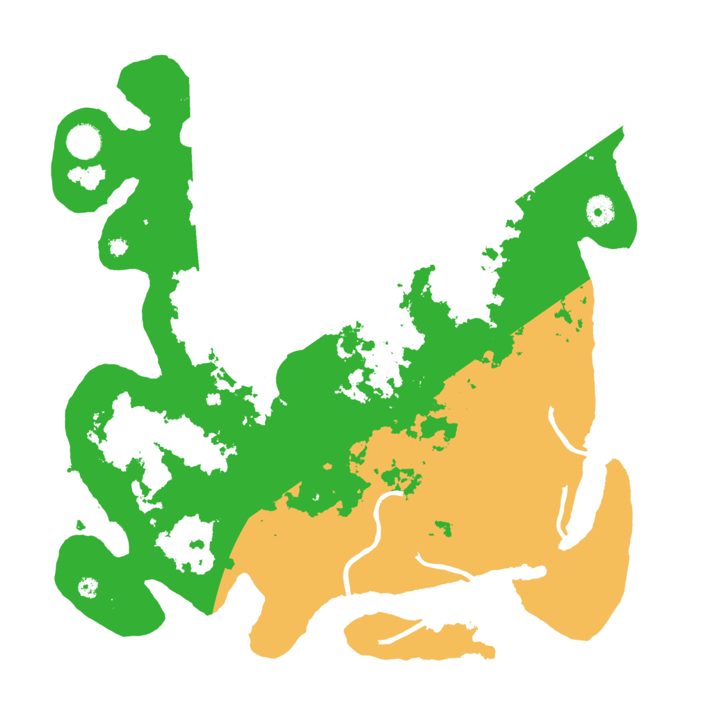 Biome Rust Map: Procedural Map, Size: 3600, Seed: 3368085