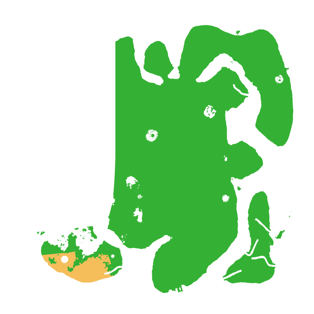 Biome Rust Map: Procedural Map, Size: 3950, Seed: 1566740469