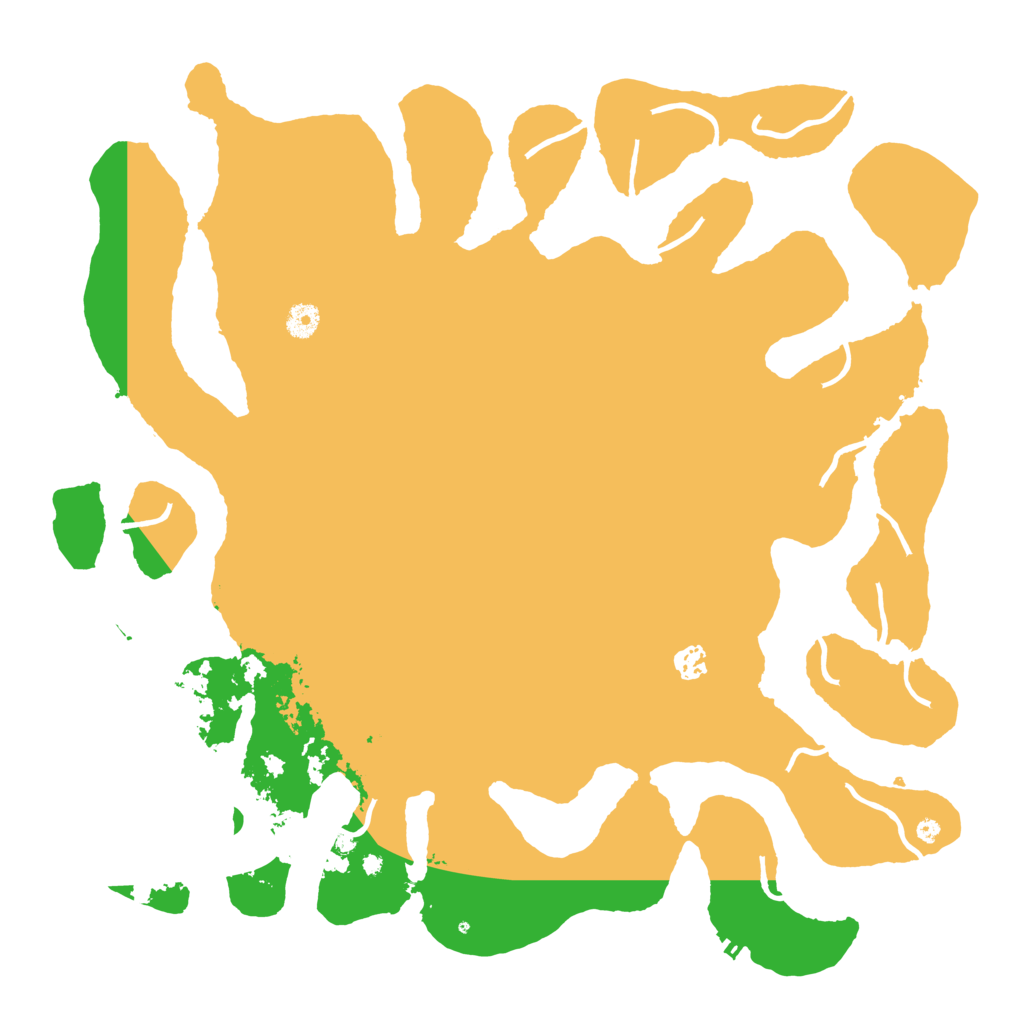 Biome Rust Map: Procedural Map, Size: 4500, Seed: 7630547