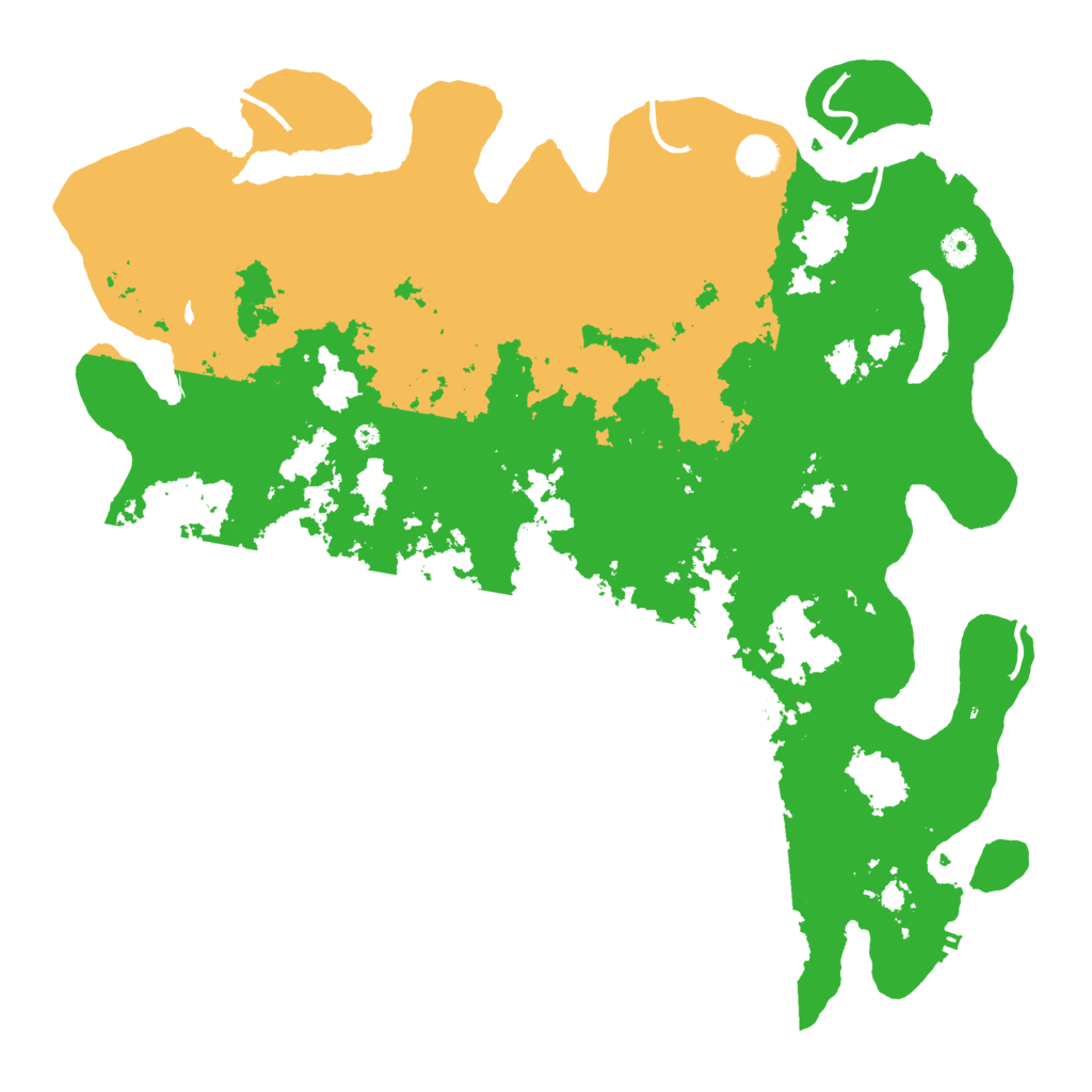 Biome Rust Map: Procedural Map, Size: 4500, Seed: 456234