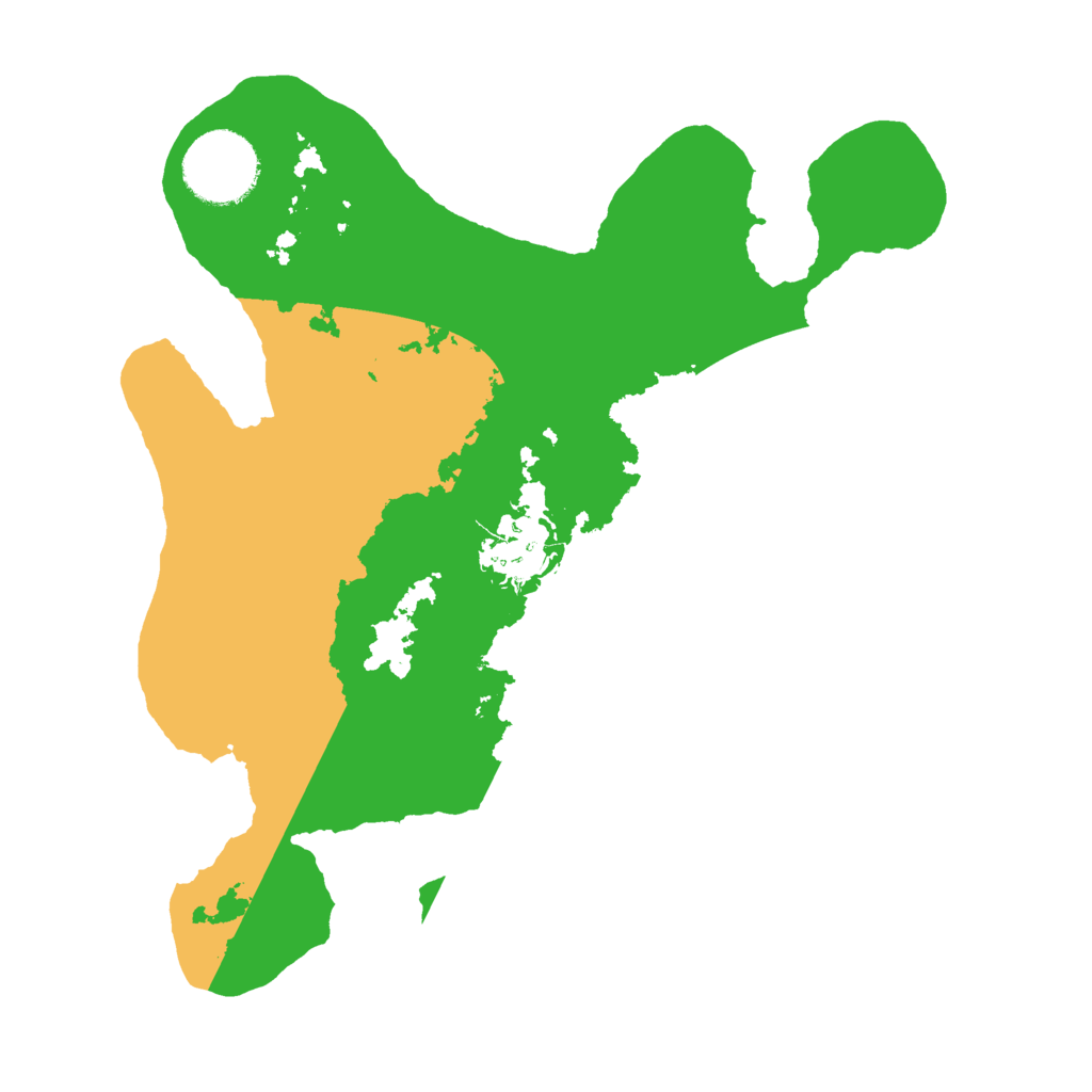 Biome Rust Map: Barren, Size: 2600, Seed: 10