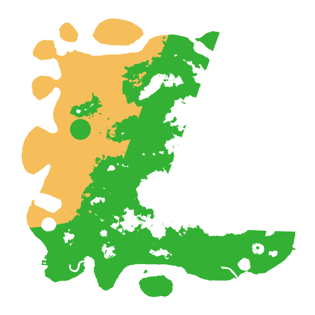 Biome Rust Map: Procedural Map, Size: 4000, Seed: 214748136