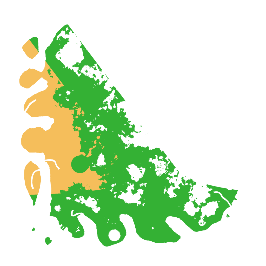 Biome Rust Map: Procedural Map, Size: 4000, Seed: 92872
