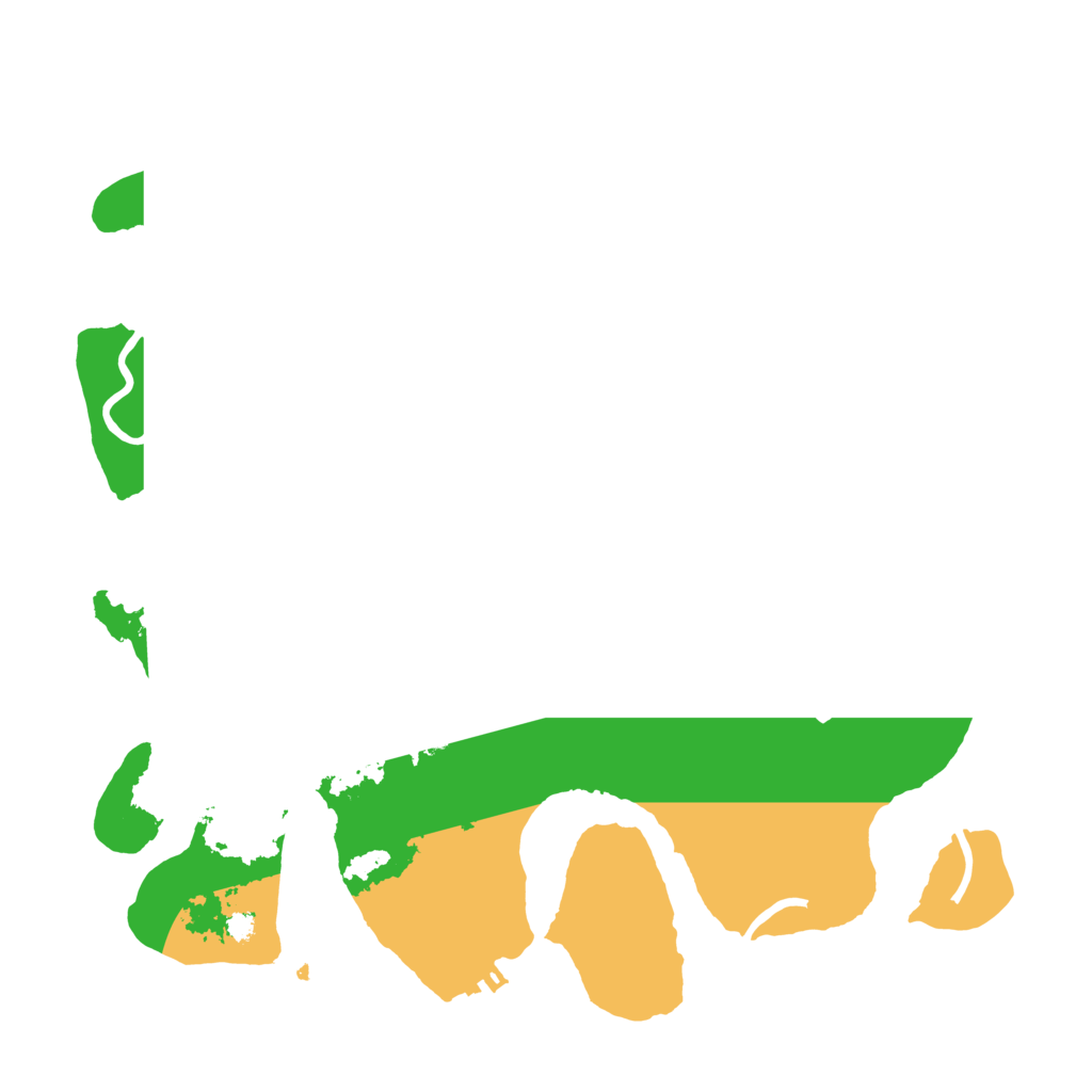 Biome Rust Map: Procedural Map, Size: 3500, Seed: 123412