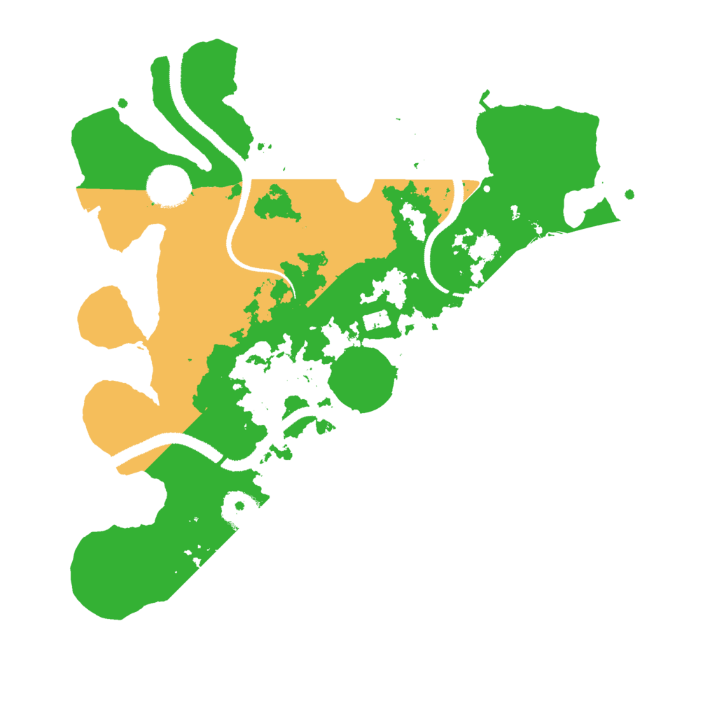 Biome Rust Map: Procedural Map, Size: 3000, Seed: 259237