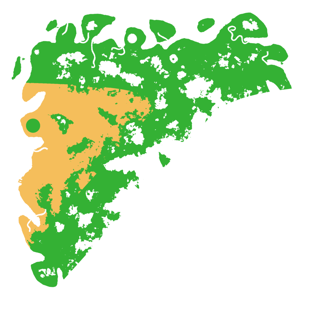 Biome Rust Map: Procedural Map, Size: 5800, Seed: 336588