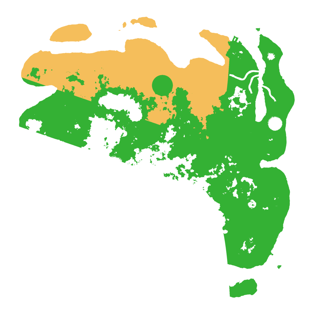 Biome Rust Map: Procedural Map, Size: 4000, Seed: 4420554
