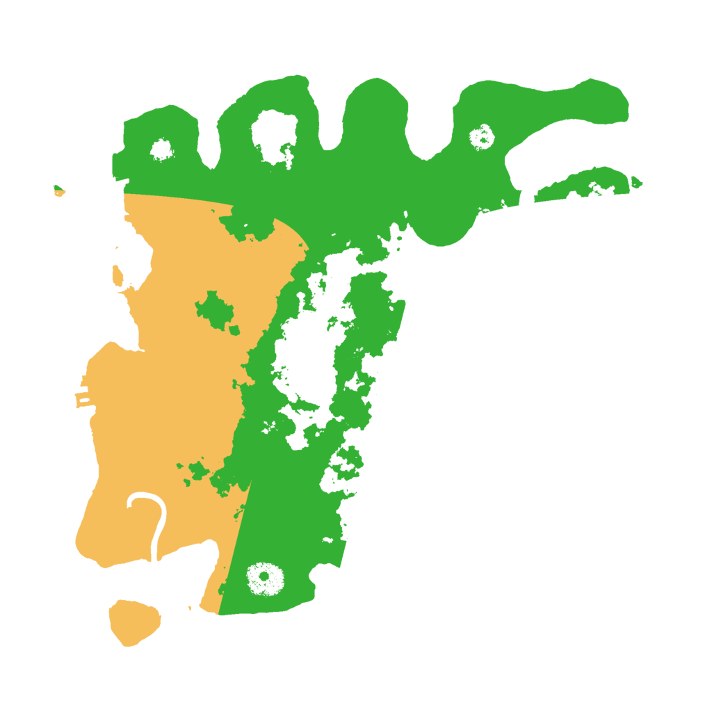 Biome Rust Map: Procedural Map, Size: 3000, Seed: 7839