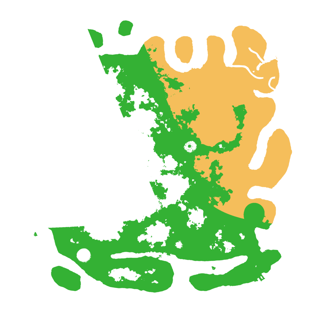 Biome Rust Map: Procedural Map, Size: 4000, Seed: 4578412