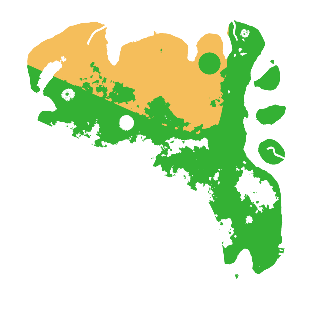 Biome Rust Map: Procedural Map, Size: 3750, Seed: 2105276