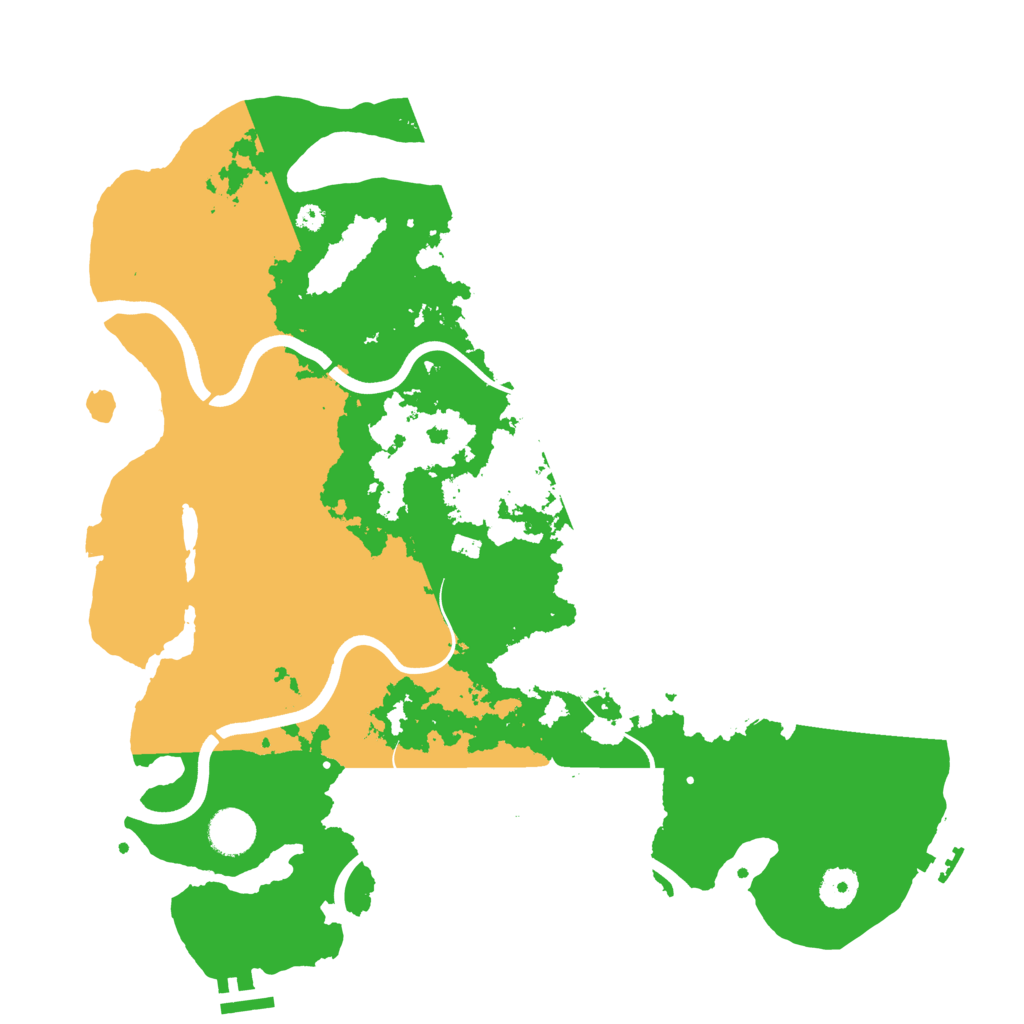 Biome Rust Map: Procedural Map, Size: 3850, Seed: 1393256129