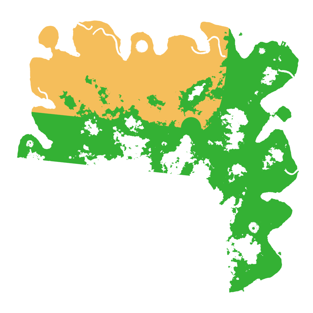 Biome Rust Map: Procedural Map, Size: 4567, Seed: 842406109