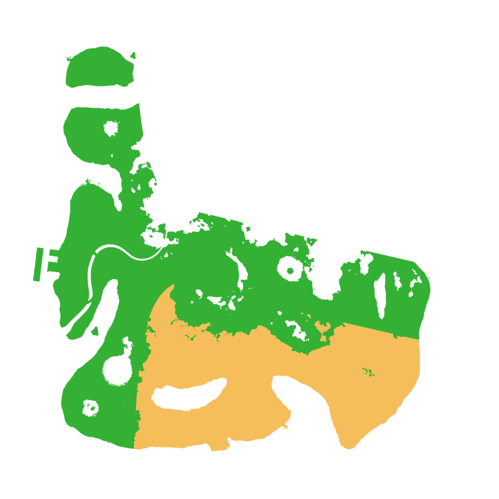 Biome Rust Map: Procedural Map, Size: 3000, Seed: 900349469