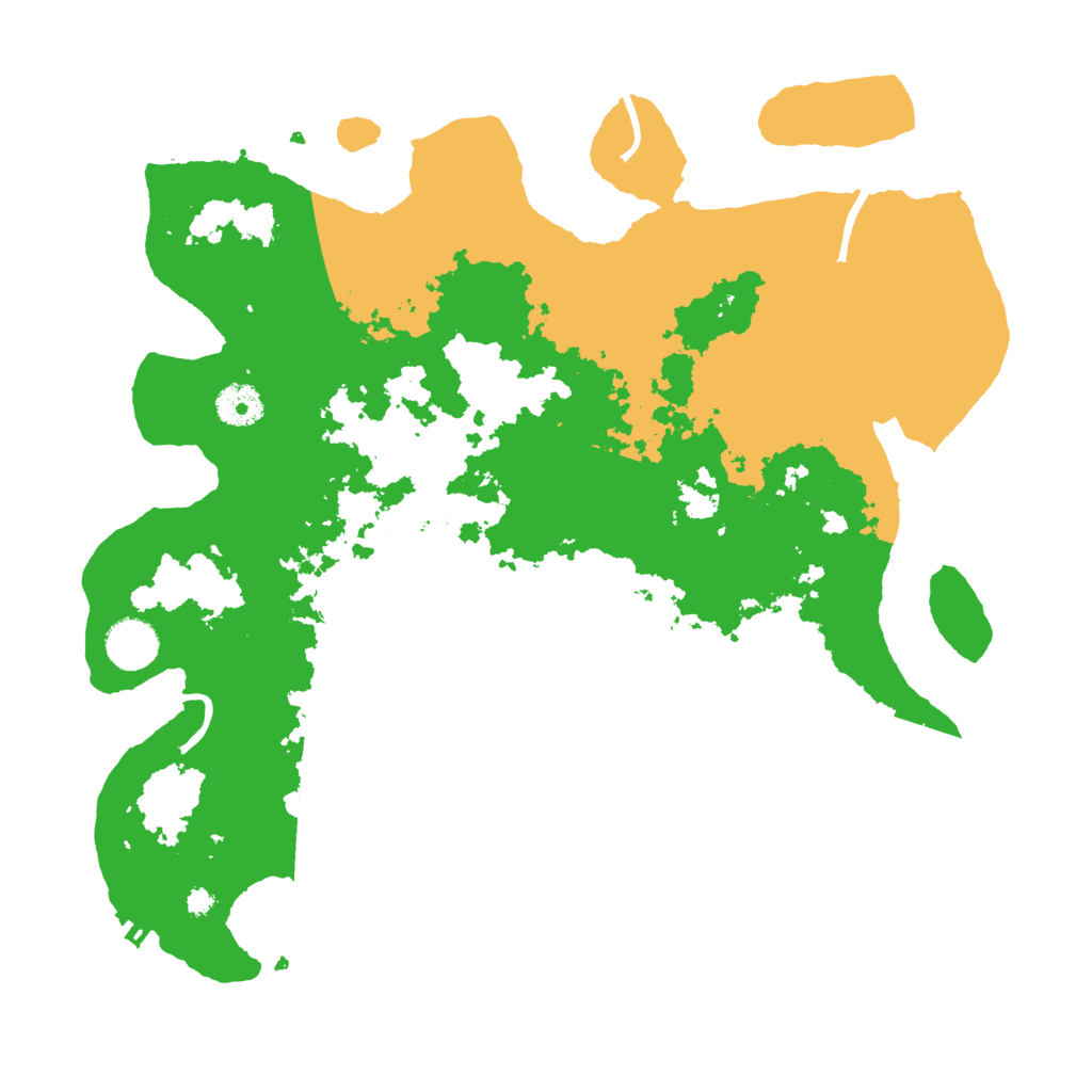 Biome Rust Map: Procedural Map, Size: 3700, Seed: 1843945918