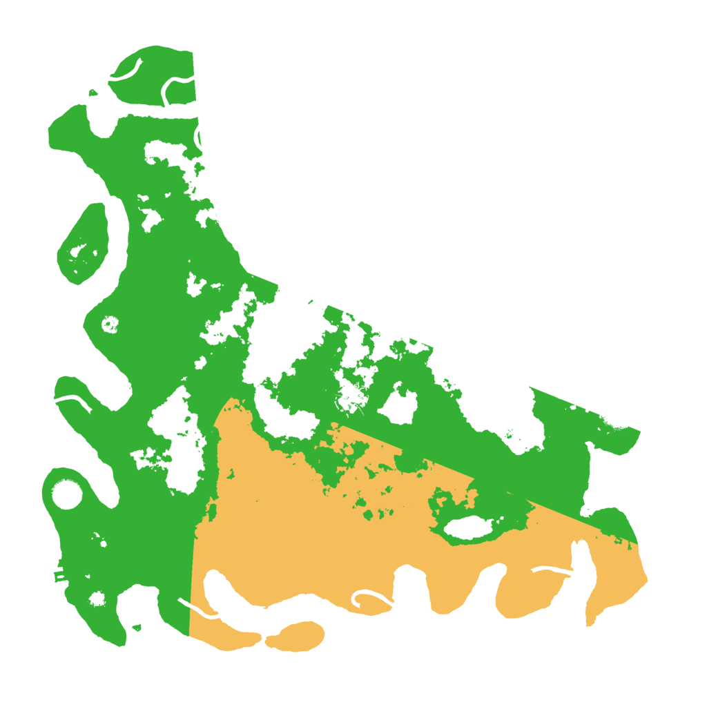 Biome Rust Map: Procedural Map, Size: 4200, Seed: 69