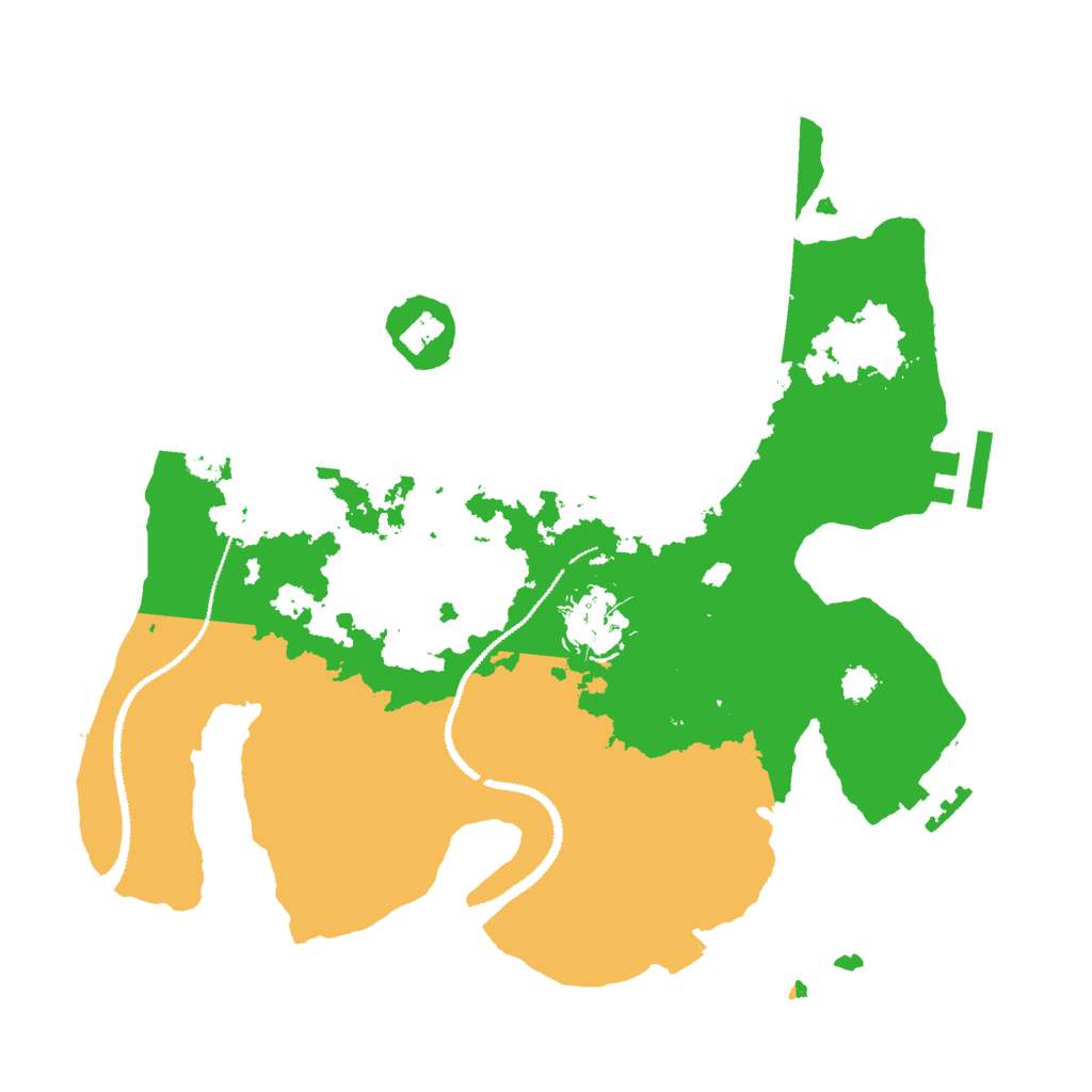 Biome Rust Map: Procedural Map, Size: 2850, Seed: 810283