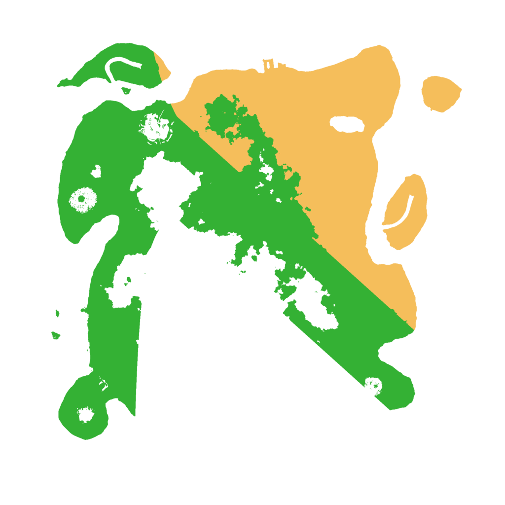 Biome Rust Map: Procedural Map, Size: 3000, Seed: 48751