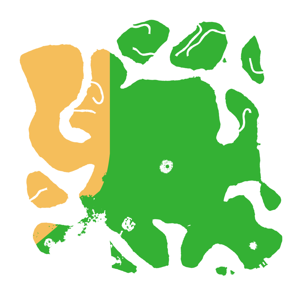 Biome Rust Map: Procedural Map, Size: 3500, Seed: 278935416