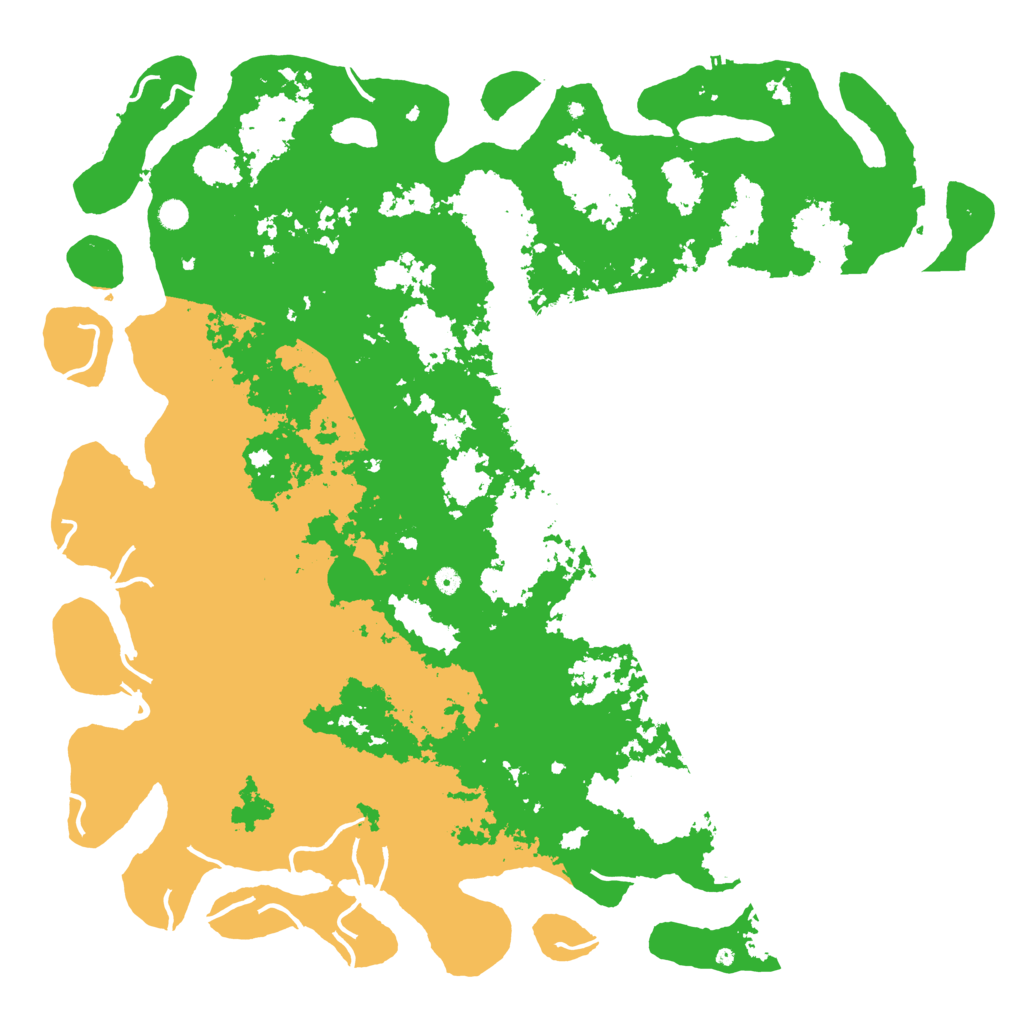 Biome Rust Map: Procedural Map, Size: 6000, Seed: 1470404629