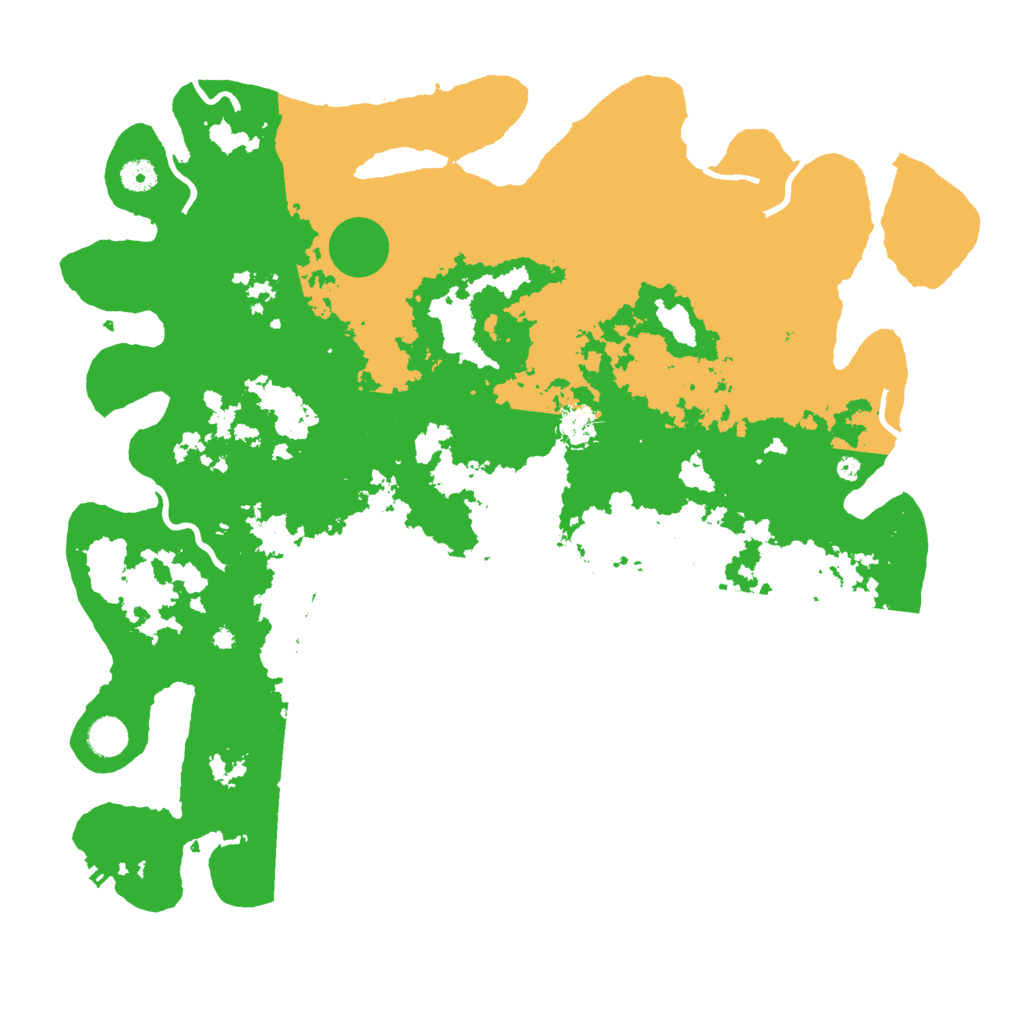 Biome Rust Map: Procedural Map, Size: 4500, Seed: 455434416