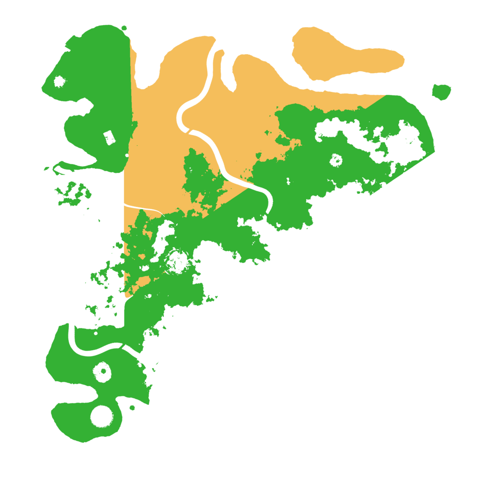 Biome Rust Map: Procedural Map, Size: 3950, Seed: 1485489561