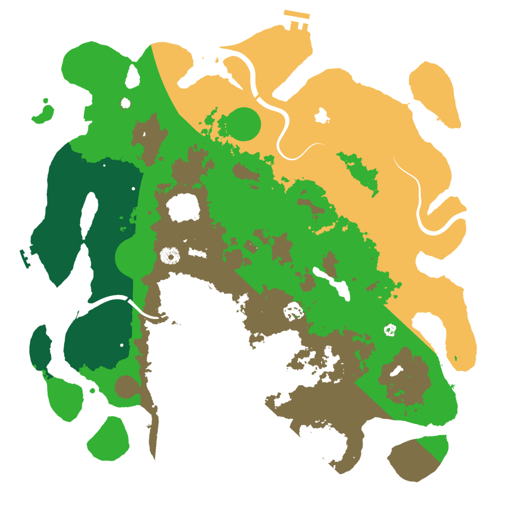 Biome Rust Map: Procedural Map, Size: 4000, Seed: 67899177