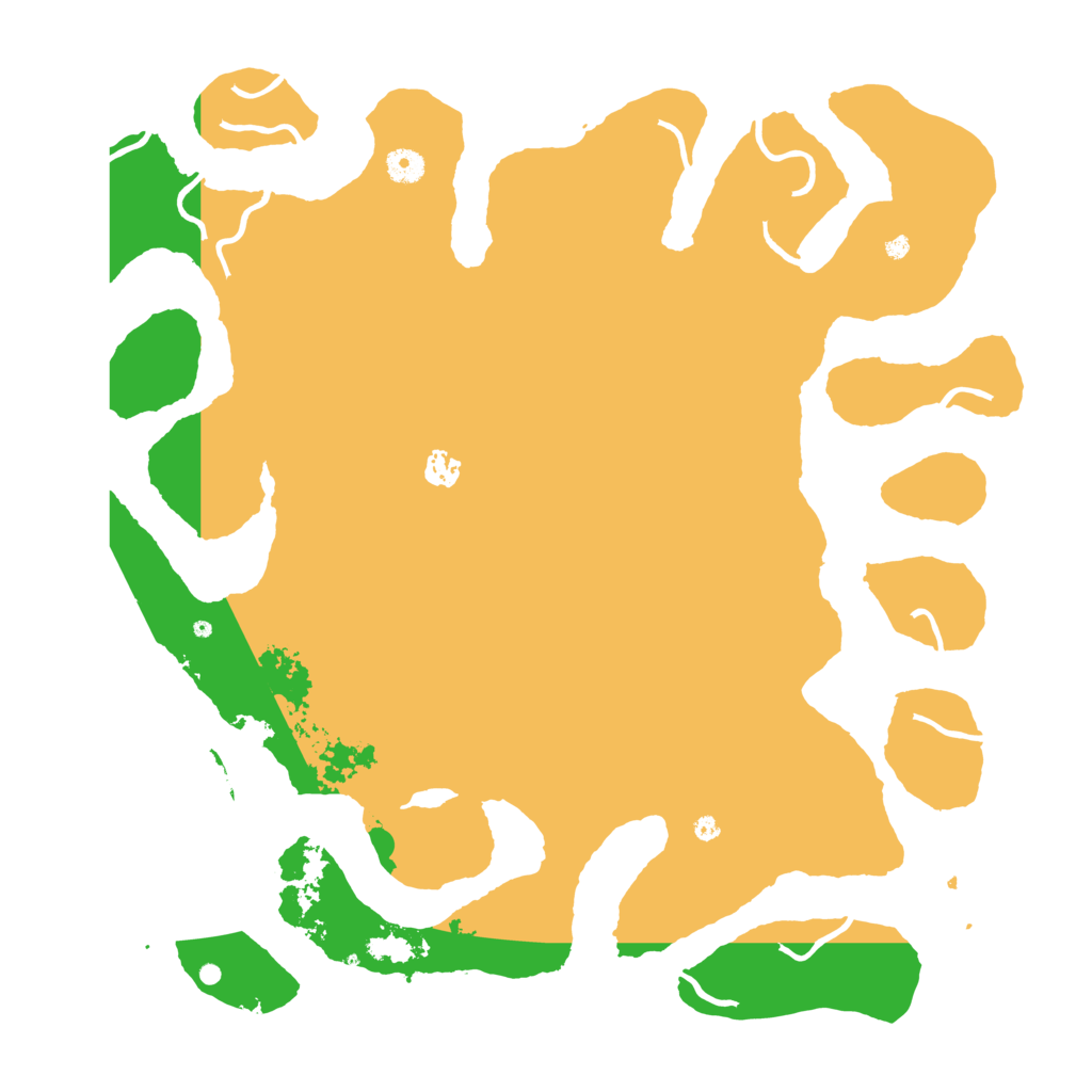 Biome Rust Map: Procedural Map, Size: 4500, Seed: 1446342986