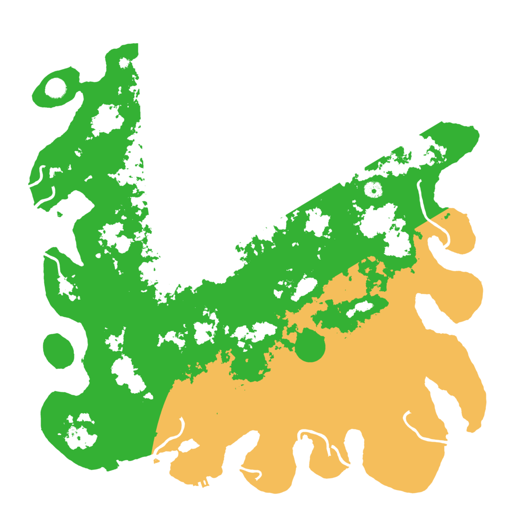 Biome Rust Map: Procedural Map, Size: 4500, Seed: 1880660982