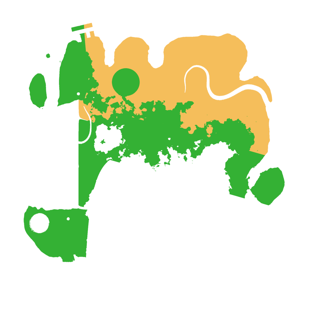 Biome Rust Map: Procedural Map, Size: 3000, Seed: 1556